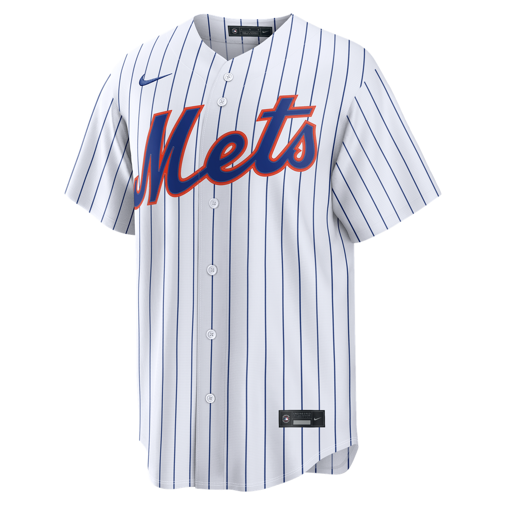 New York Mets Francisco Lindor Home Replica Jersey - White