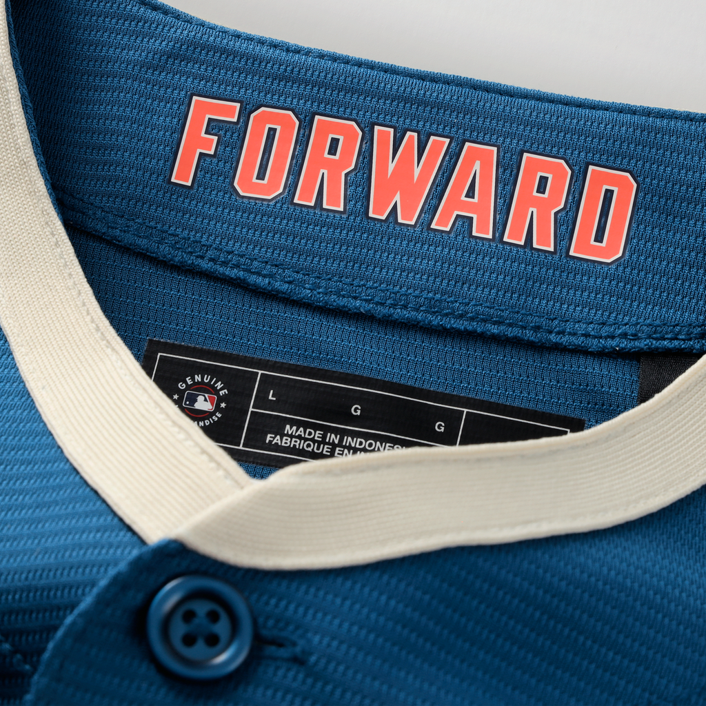 Milwaukee Brewers William Contreras 2026 City Connect Stadium Jersey - Mineral Blue