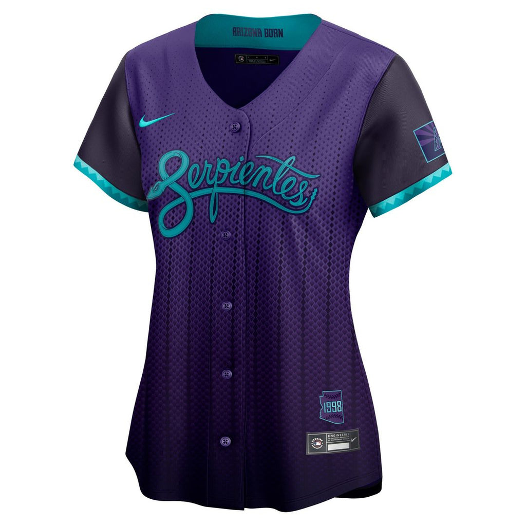 Arizona Diamondbacks Corbin Carroll Women's 2025 City Connect Limited Jersey - Purple