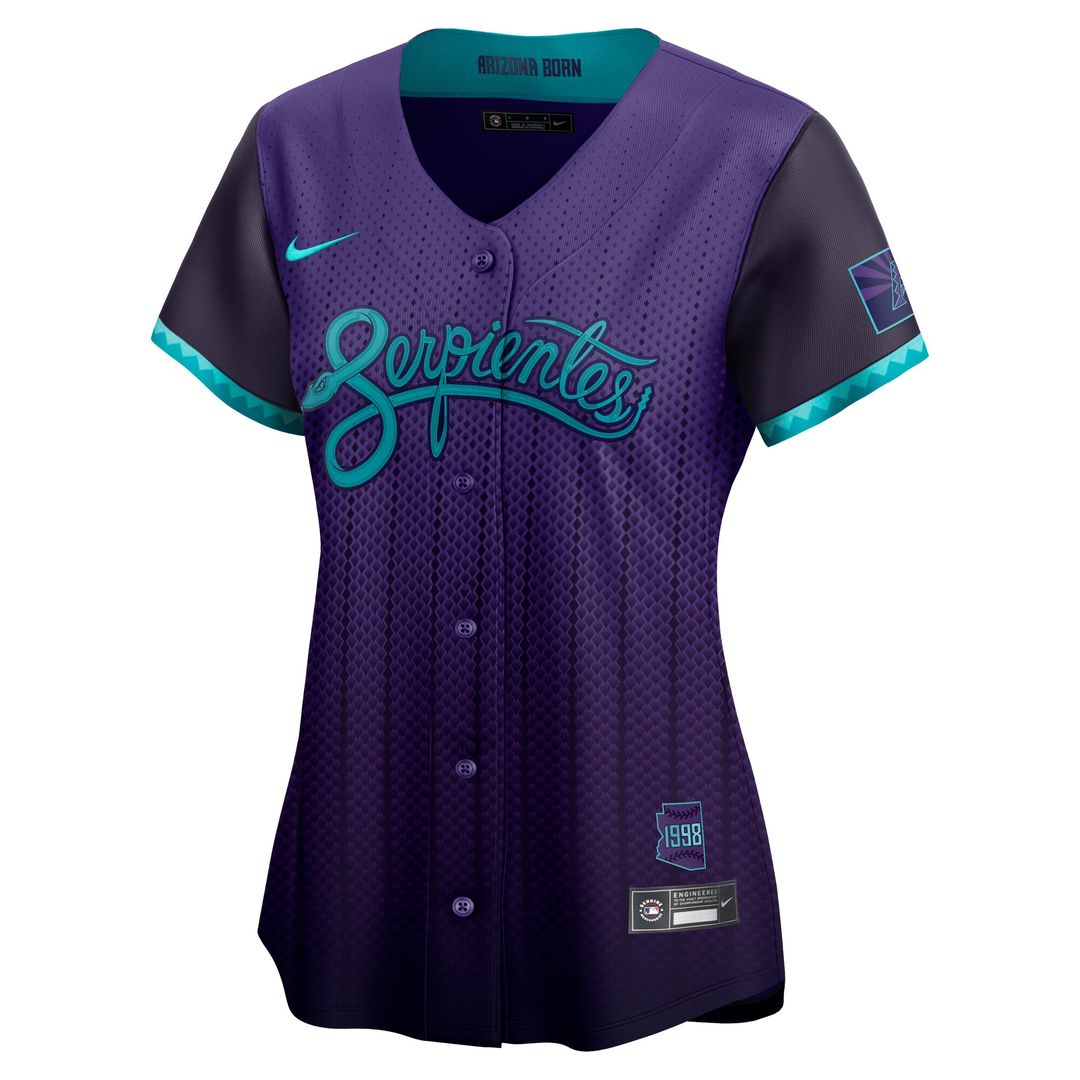 Arizona Diamondbacks Corbin Carroll Women's 2025 City Connect Limited Jersey - Purple
