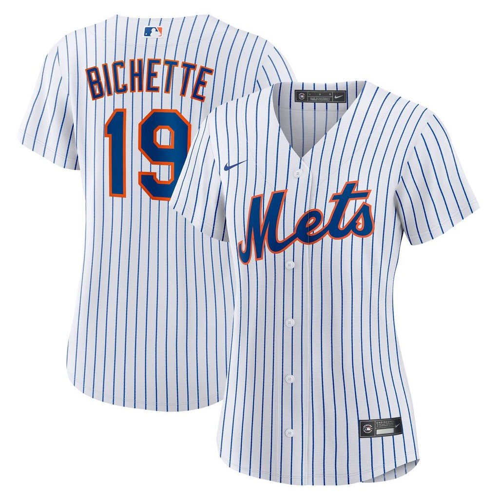 New York Mets Bo Bichette Women's Home Replica Jersey - White