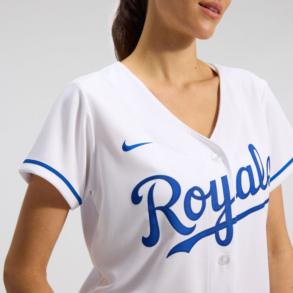 Kansas City Royals Women's Home Replica Team Jersey - White