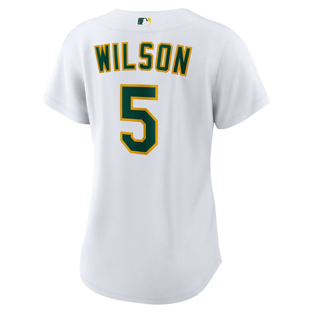 Athletics Jacob Wilson Women's Home Replica Jersey - White