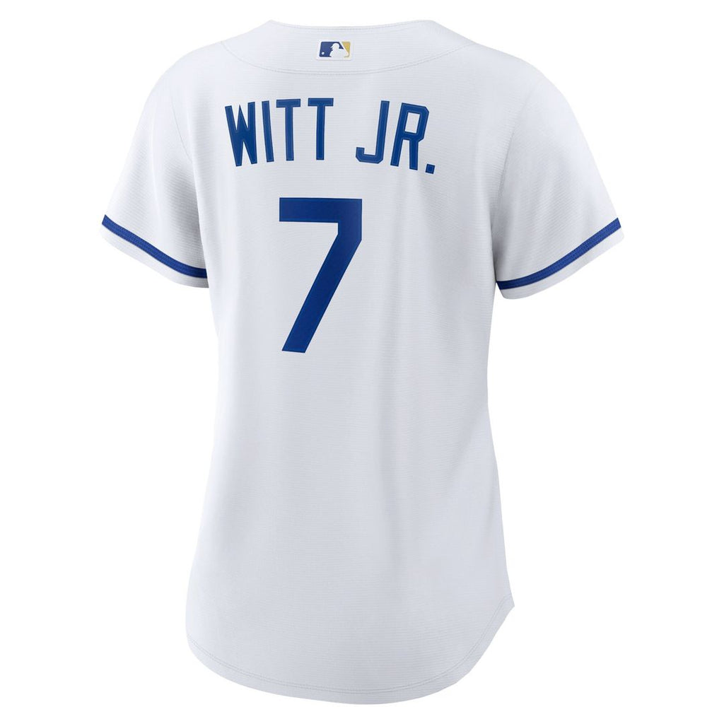 Kansas City Royals Bobby Witt Jr. Women's Home Replica Jersey - White