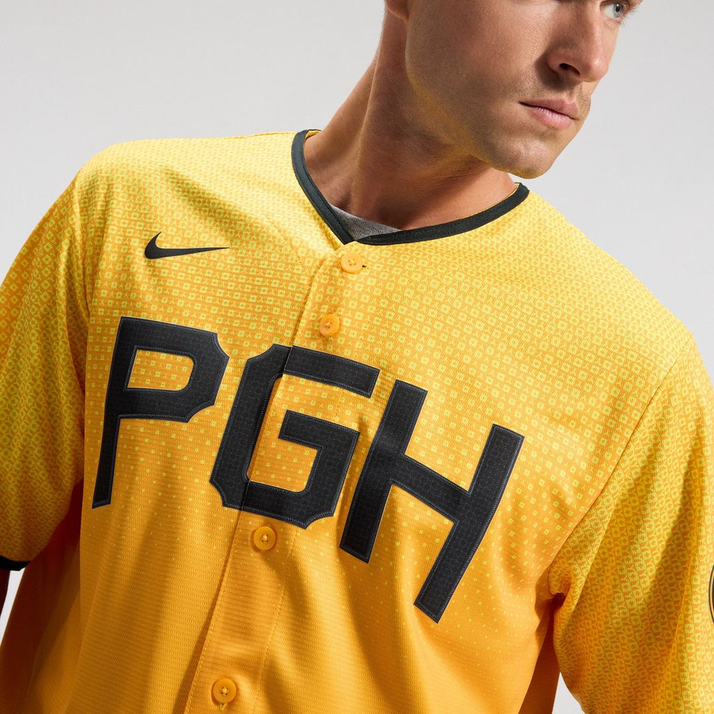 Pittsburgh Pirates City Connect Replica Jersey - Gold
