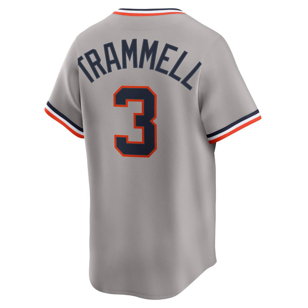 Detroit Tigers Alan Trammell Cooperstown Limited Jersey - Gray