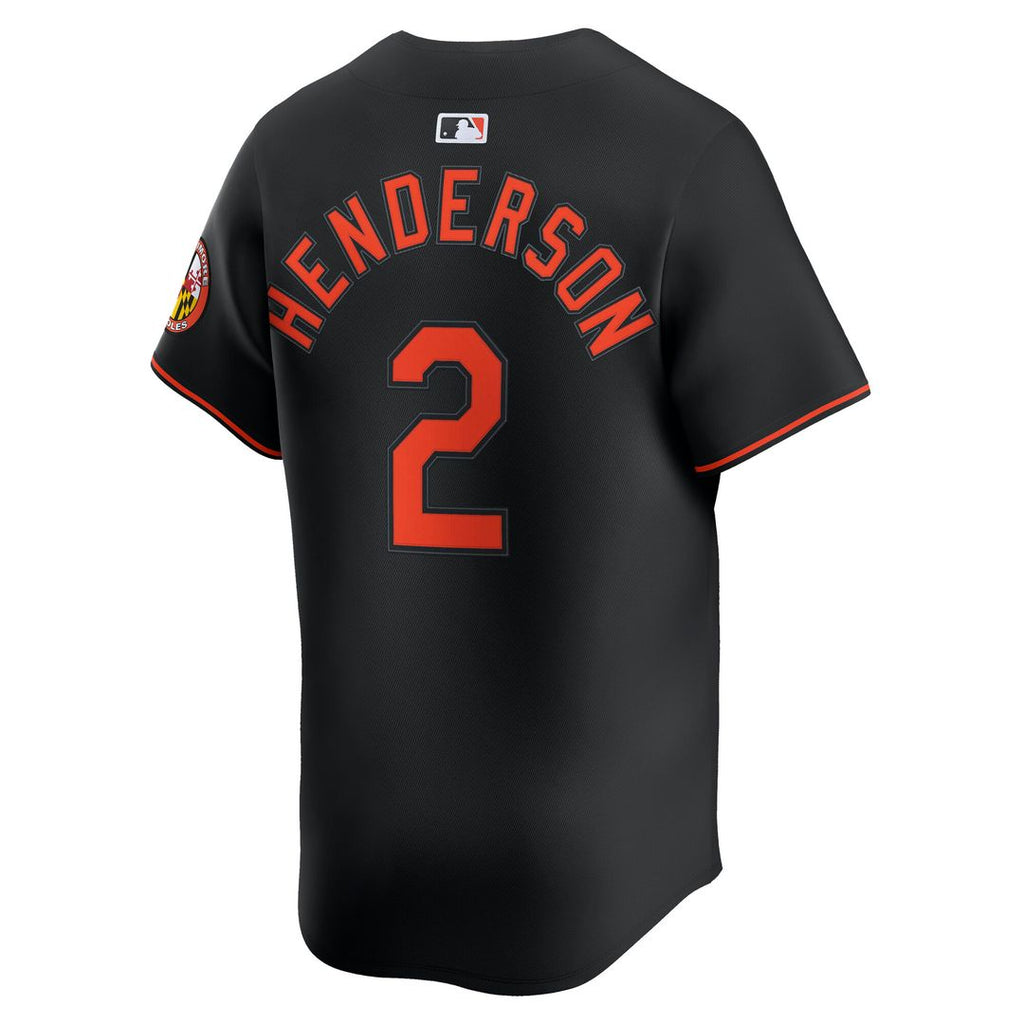 Baltimore Orioles Gunnar Henderson Alternate Limited Jersey - Black