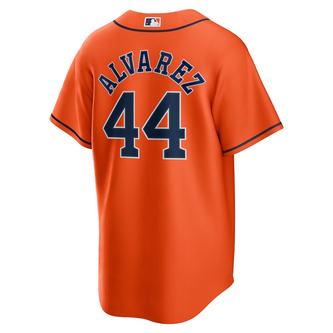 Houston Astros Yordan Álvarez Alternate Replica Jersey - Orange