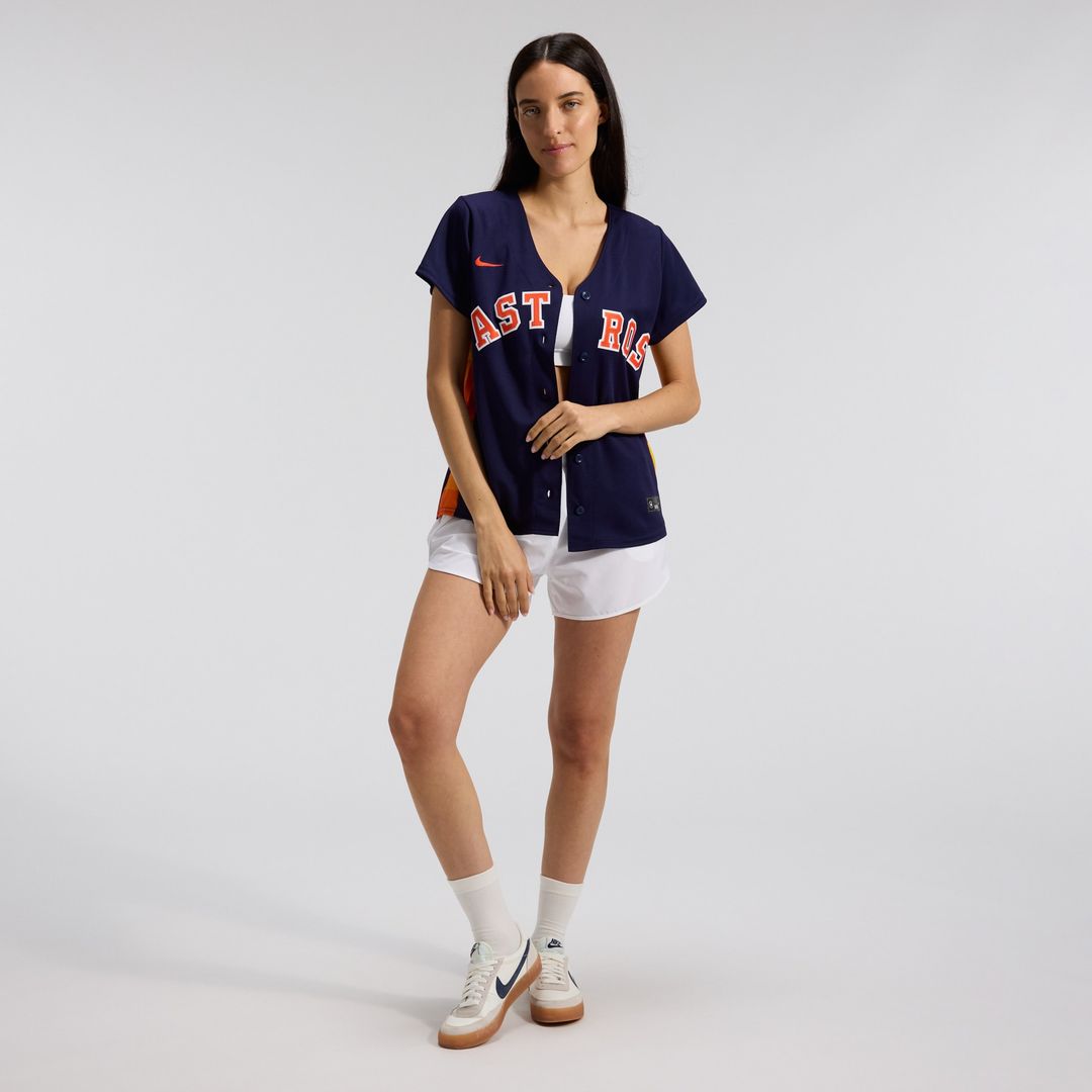 Houston Astros Jose Altuve Women's Alternate Replica Jersey - Navy