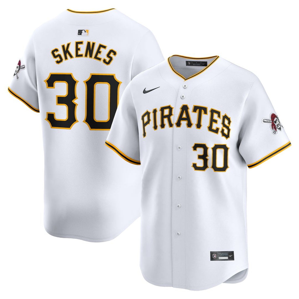 Pittsburgh Pirates Paul Skenes Home Limited Jersey - White