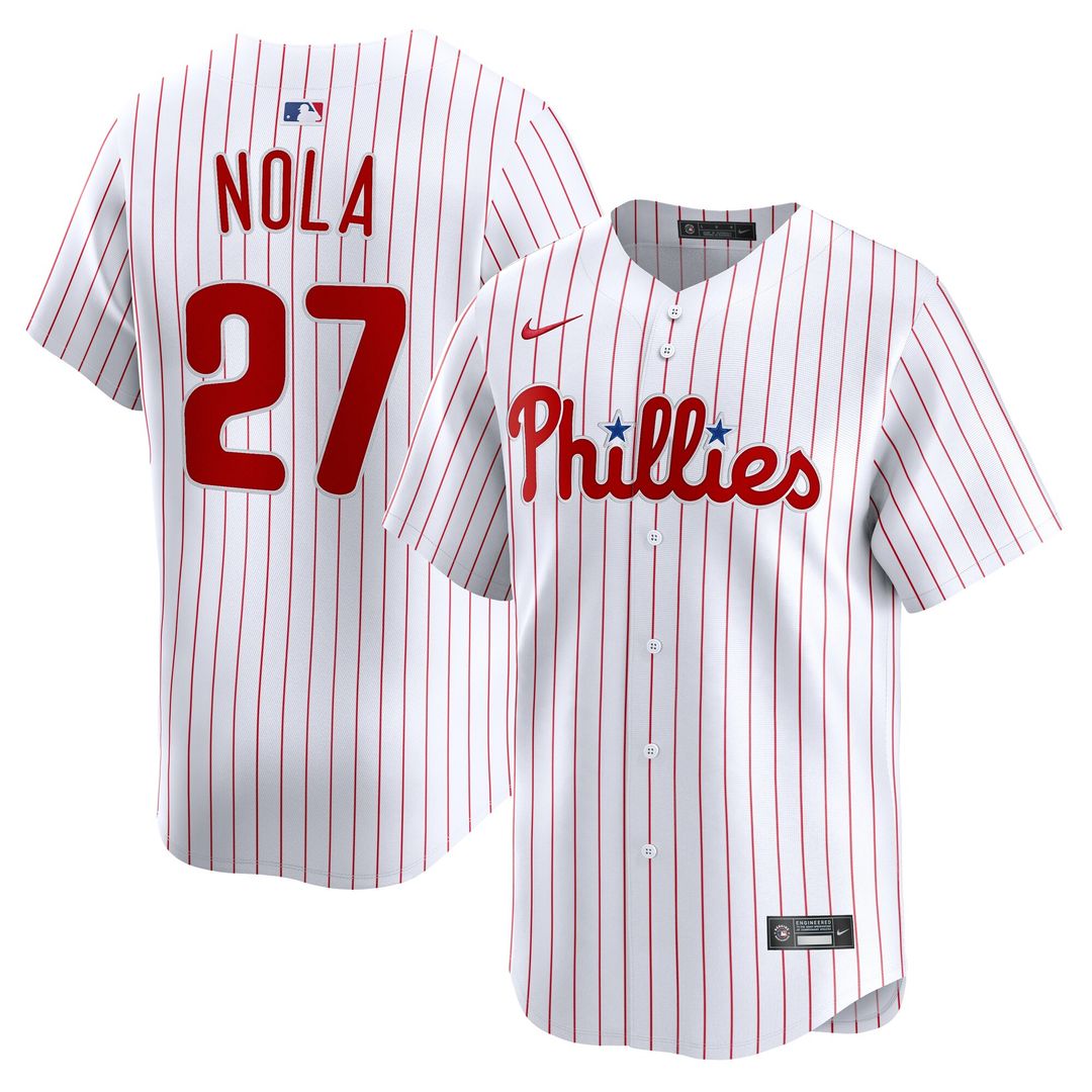 Philadelphia Phillies Aaron Nola Home Limited Jersey - White