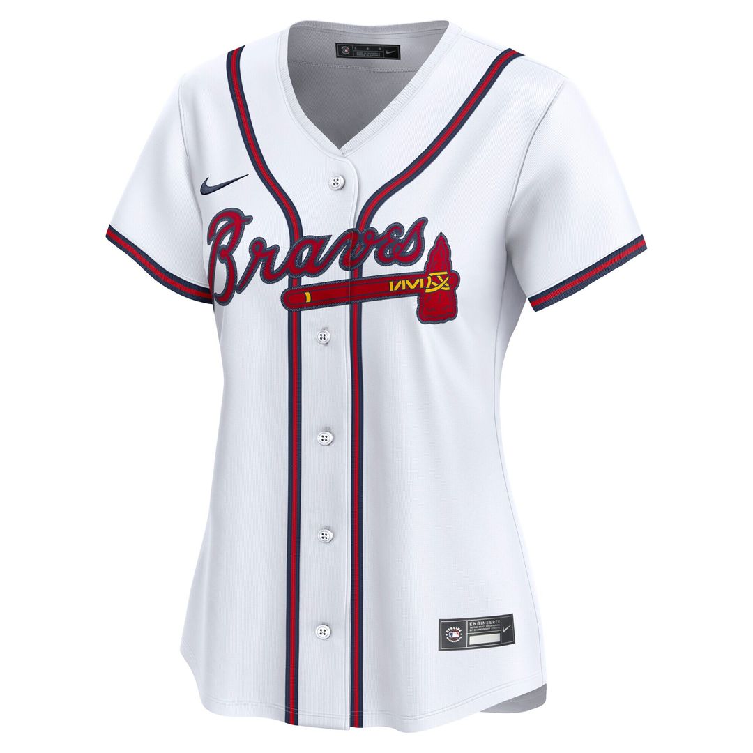 Atlanta Braves Spencer Strider Women's Home Limited Jersey - White