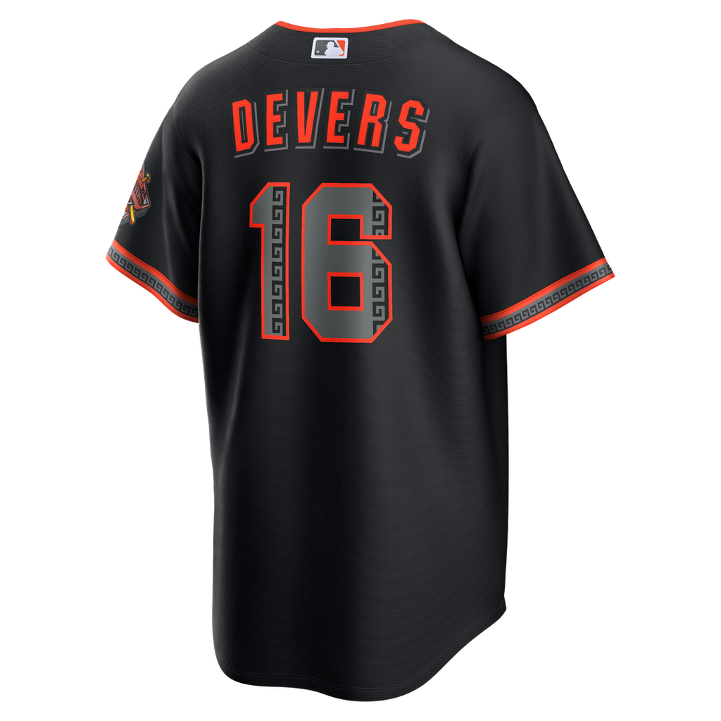 San Francisco Giants Rafael Devers Alternate Stadium Jersey - Black