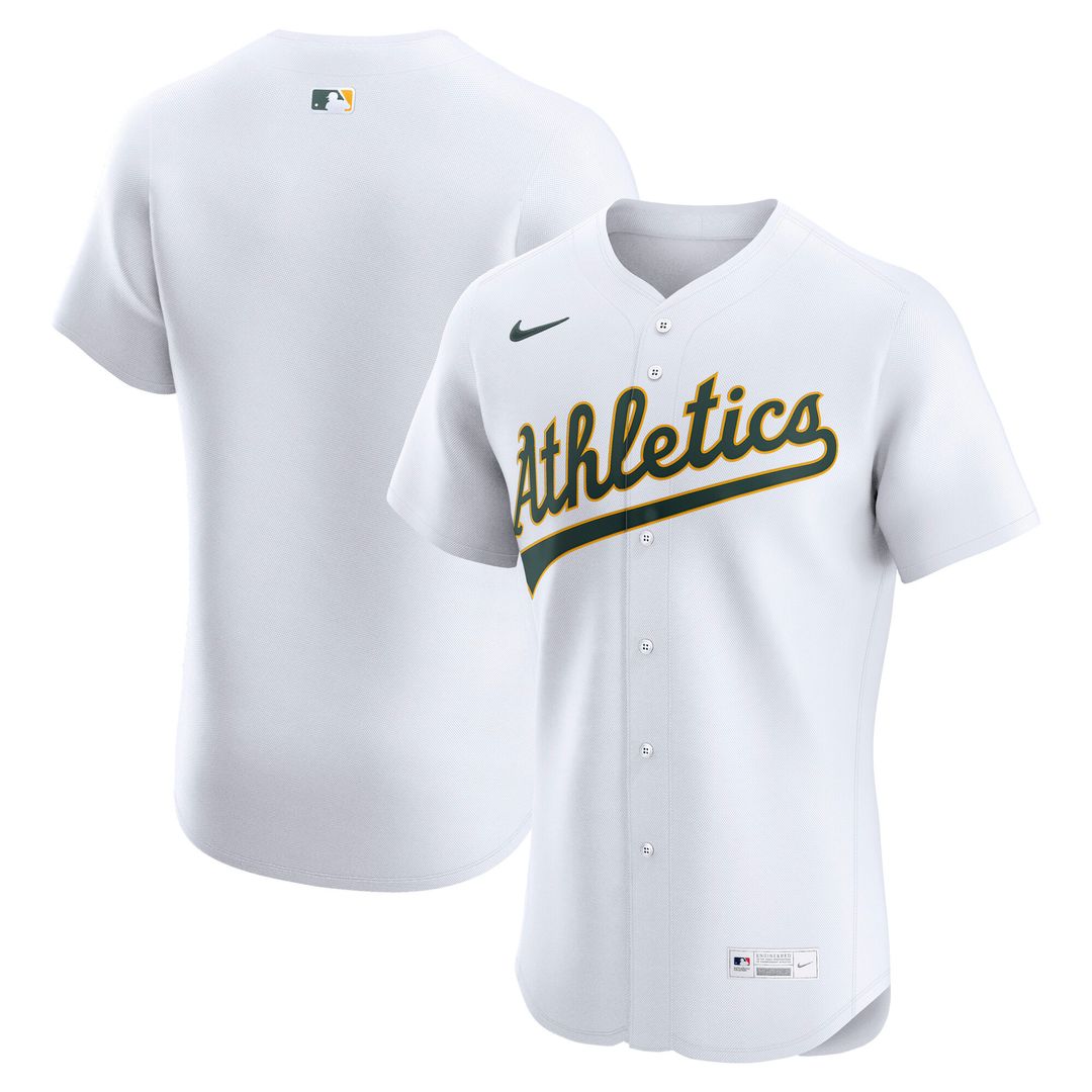 Athletics Home Elite Jersey - White