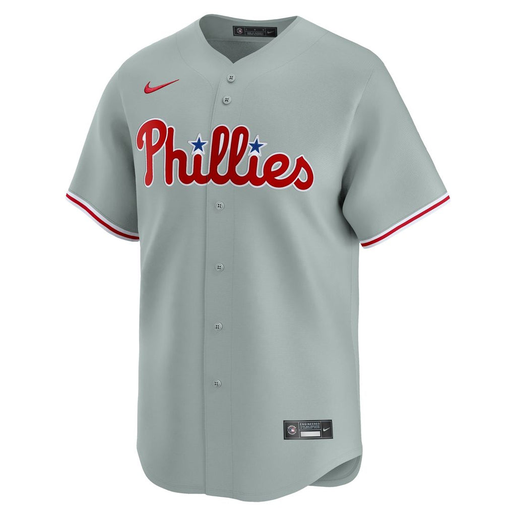 Philadelphia Phillies Bryce Harper Road Limited Jersey - Gray