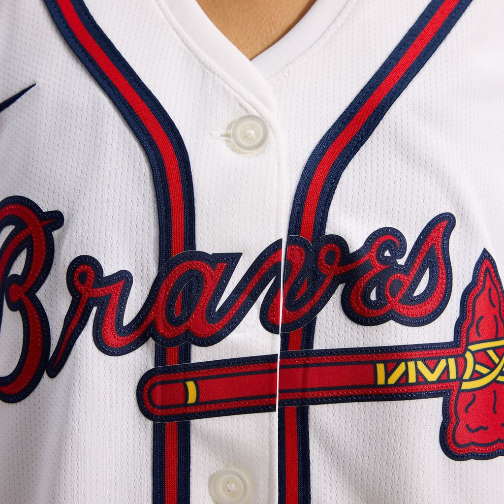 Atlanta Braves Women's Home Limited Jersey - White