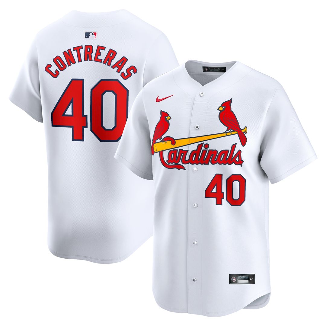 St. Louis Cardinals Willson Contreras Home Limited Jersey - White
