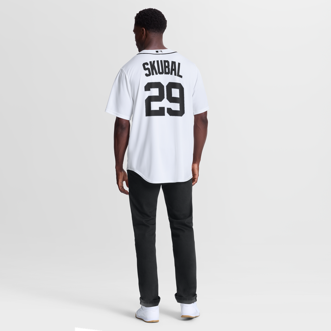 Detroit Tigers Tarik Skubal Home Replica Jersey - White