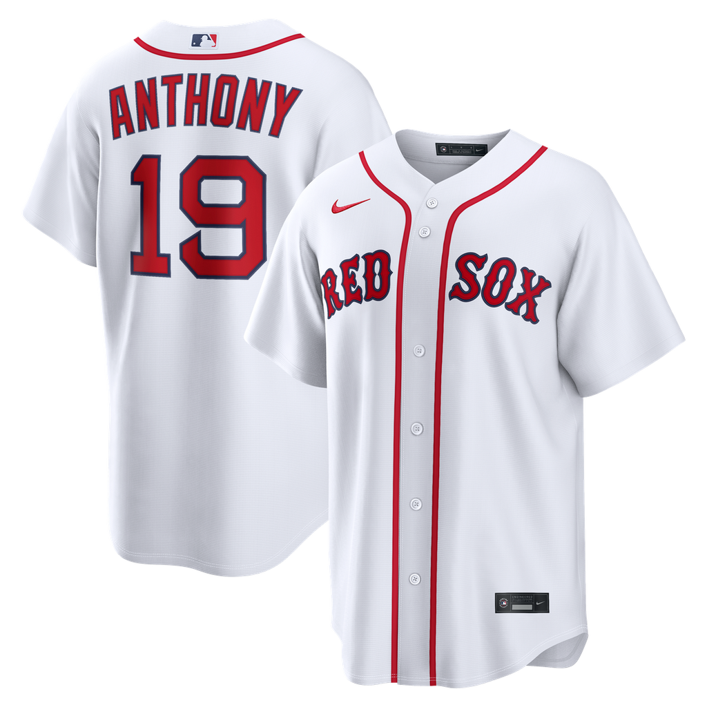 Boston Red Sox Roman Anthony Home Replica Jersey - White