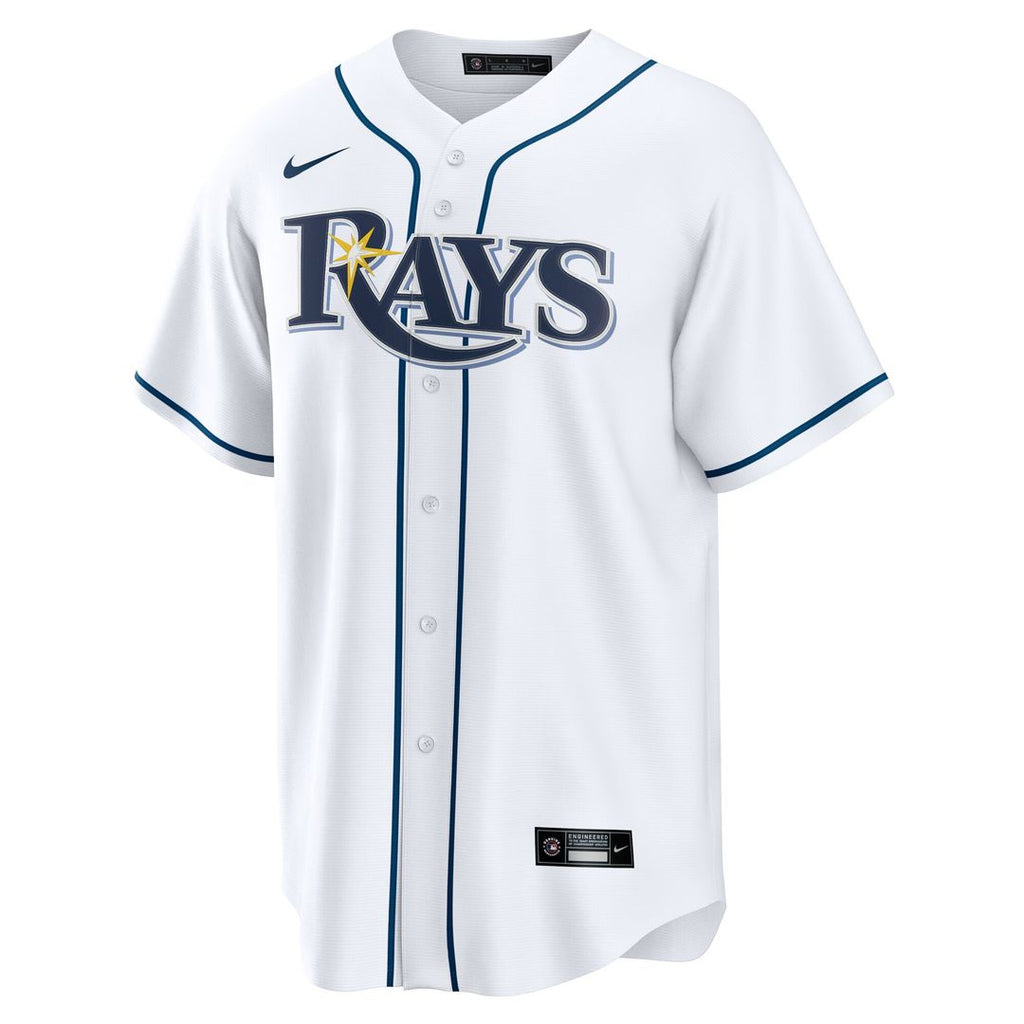 Tampa Bay Rays Yandy Díaz Home Replica Jersey - White