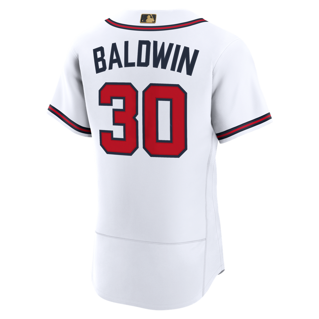Atlanta Braves Drake Baldwin Alternate Awards Authentic Jersey - Navy