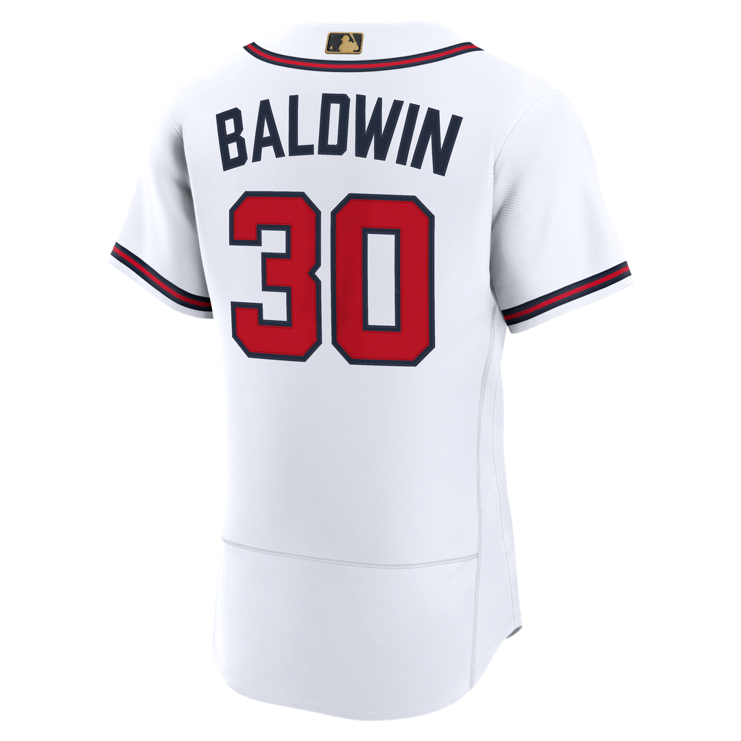 Atlanta Braves Drake Baldwin Alternate Awards Authentic Jersey - Navy