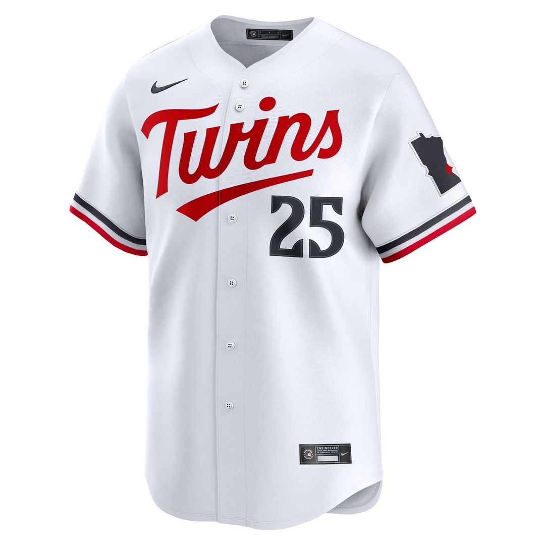Minnesota Twins Byron Buxton Home Limited Jersey - White