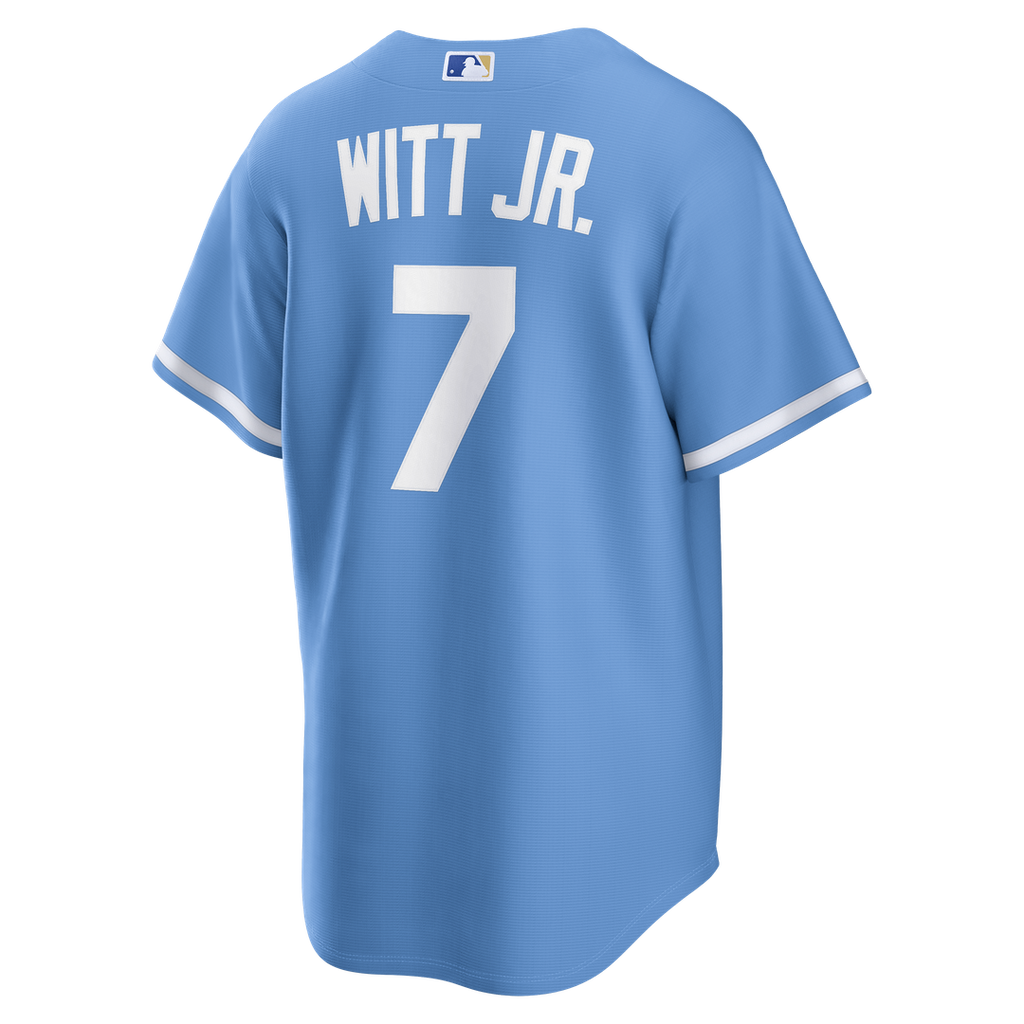 Kansas City Royals Bobby Witt Jr. Road Replica Jersey - Gray