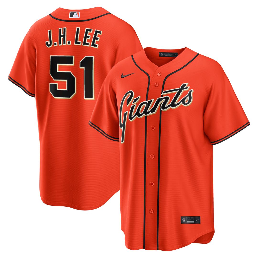 San Francisco Giants Jung Hoo Lee Road Replica Jersey - Gray
