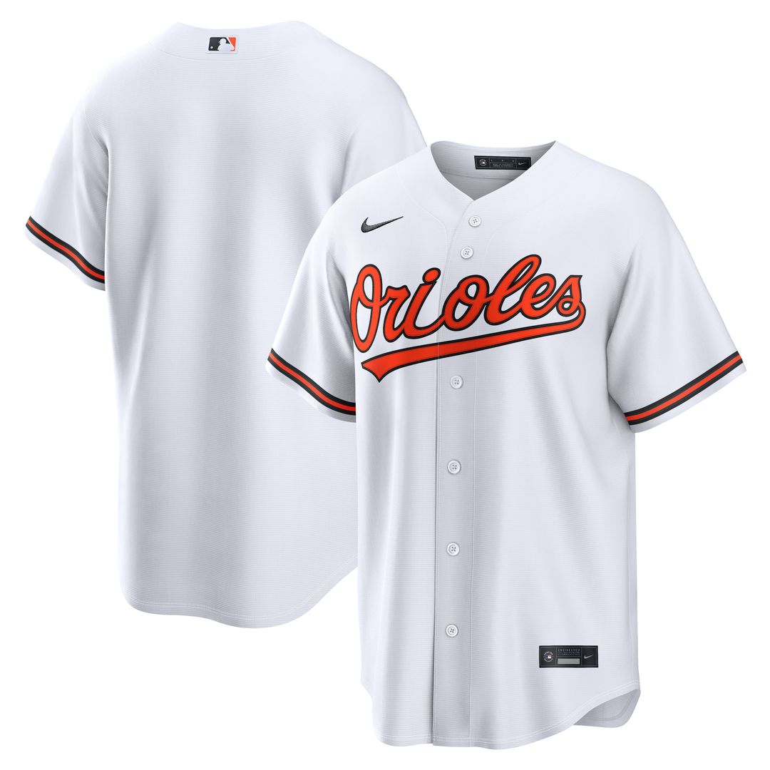 Baltimore Orioles Home Replica Jersey - White