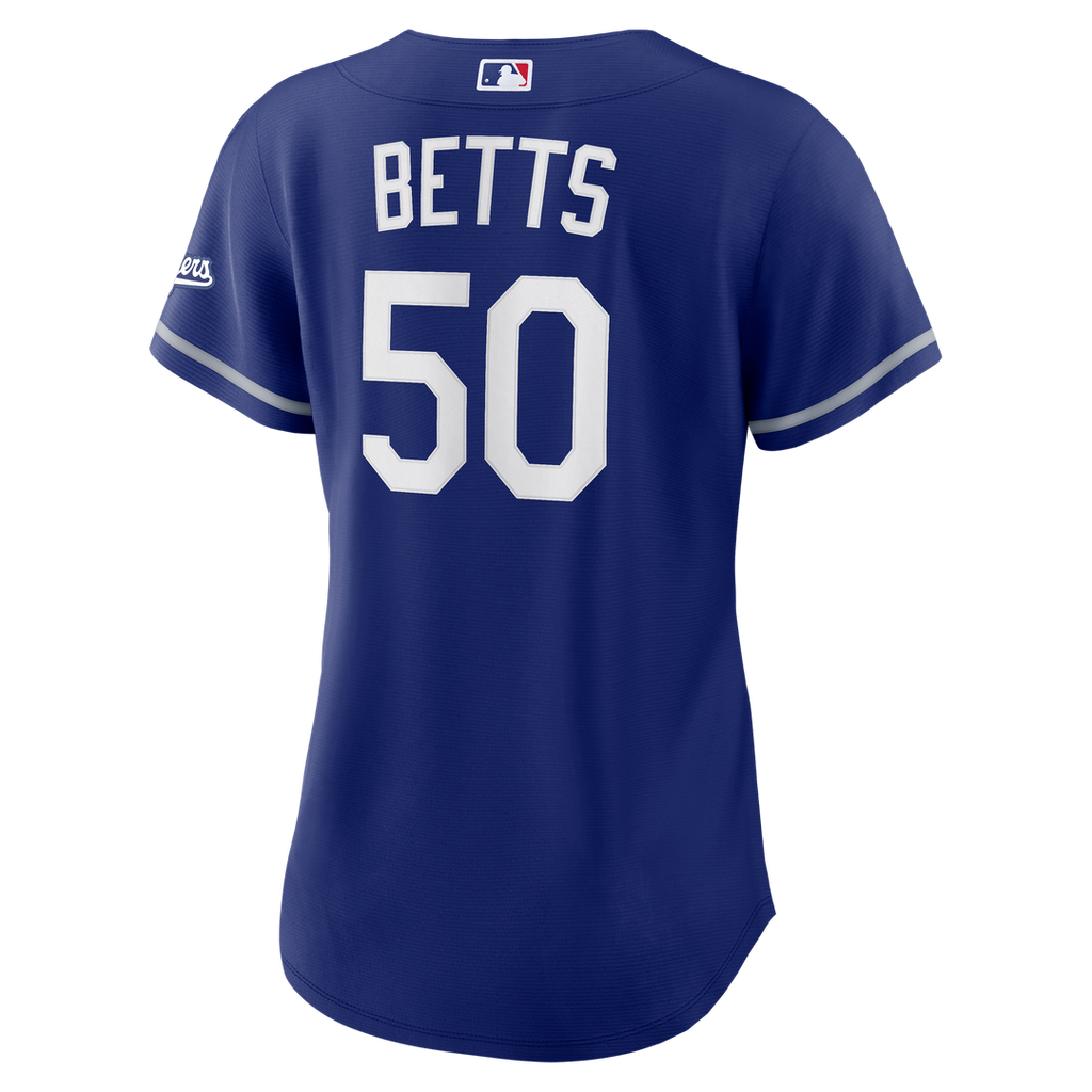 Los Angeles Dodgers Mookie Betts Women's Alternate Stadium Jersey - Royal