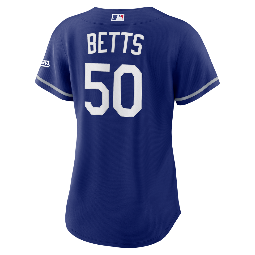 Los Angeles Dodgers Mookie Betts Women's Alternate Stadium Jersey - Royal