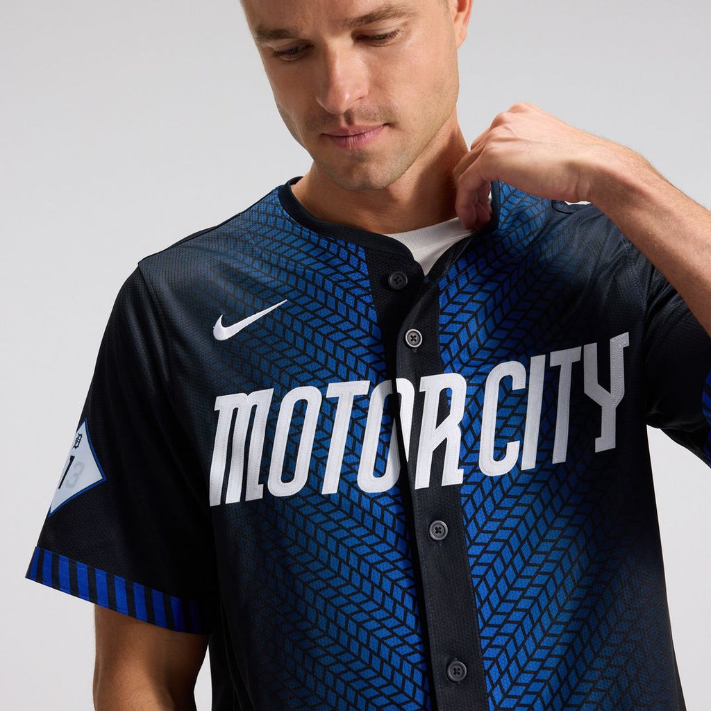 Detroit Tigers City Connect Limited Jersey - Blue