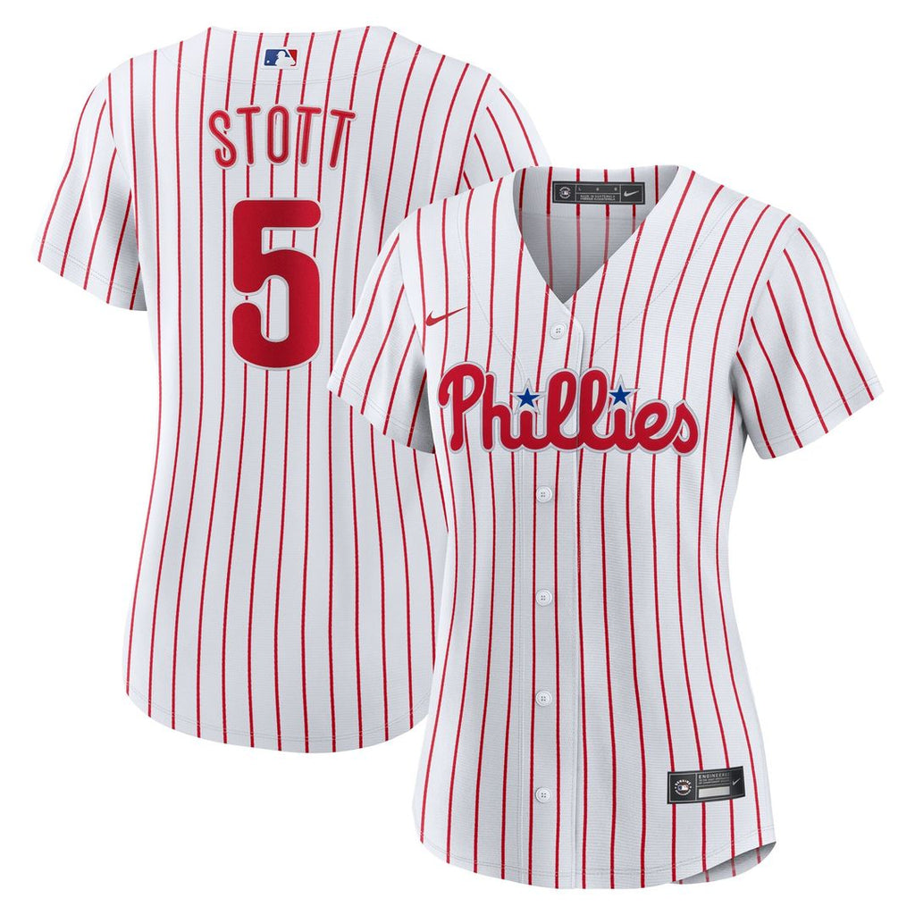 Philadelphia Phillies Bryson Stott Women's Home Replica Jersey - White