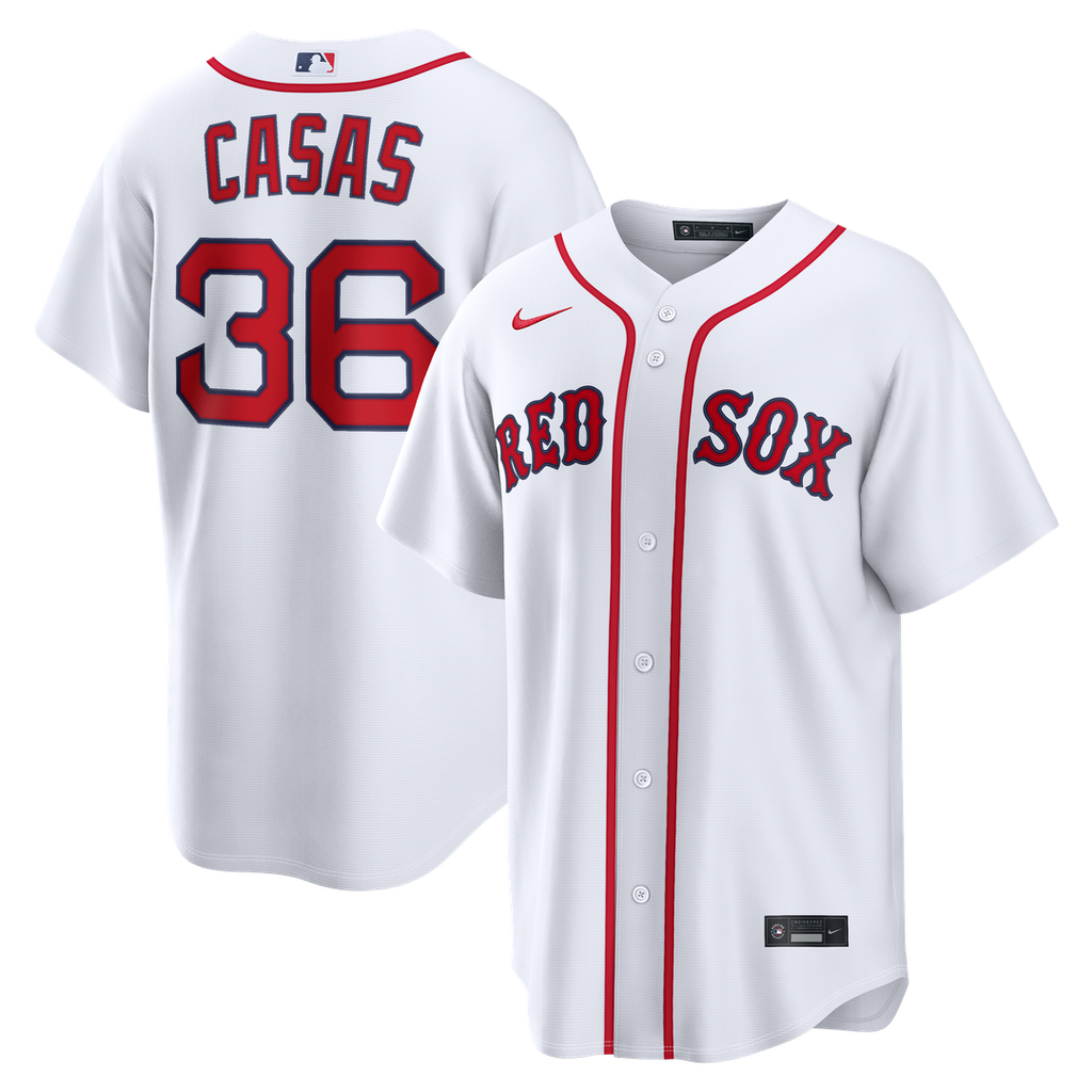 Boston Red Sox Triston Casas Home Replica Jersey - White