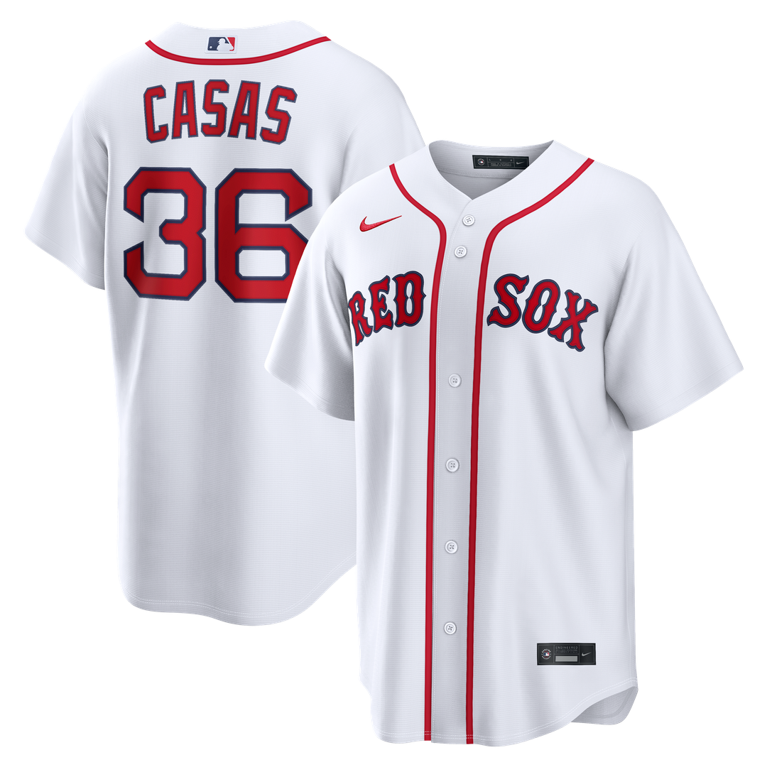 Boston Red Sox Triston Casas Home Replica Jersey - White