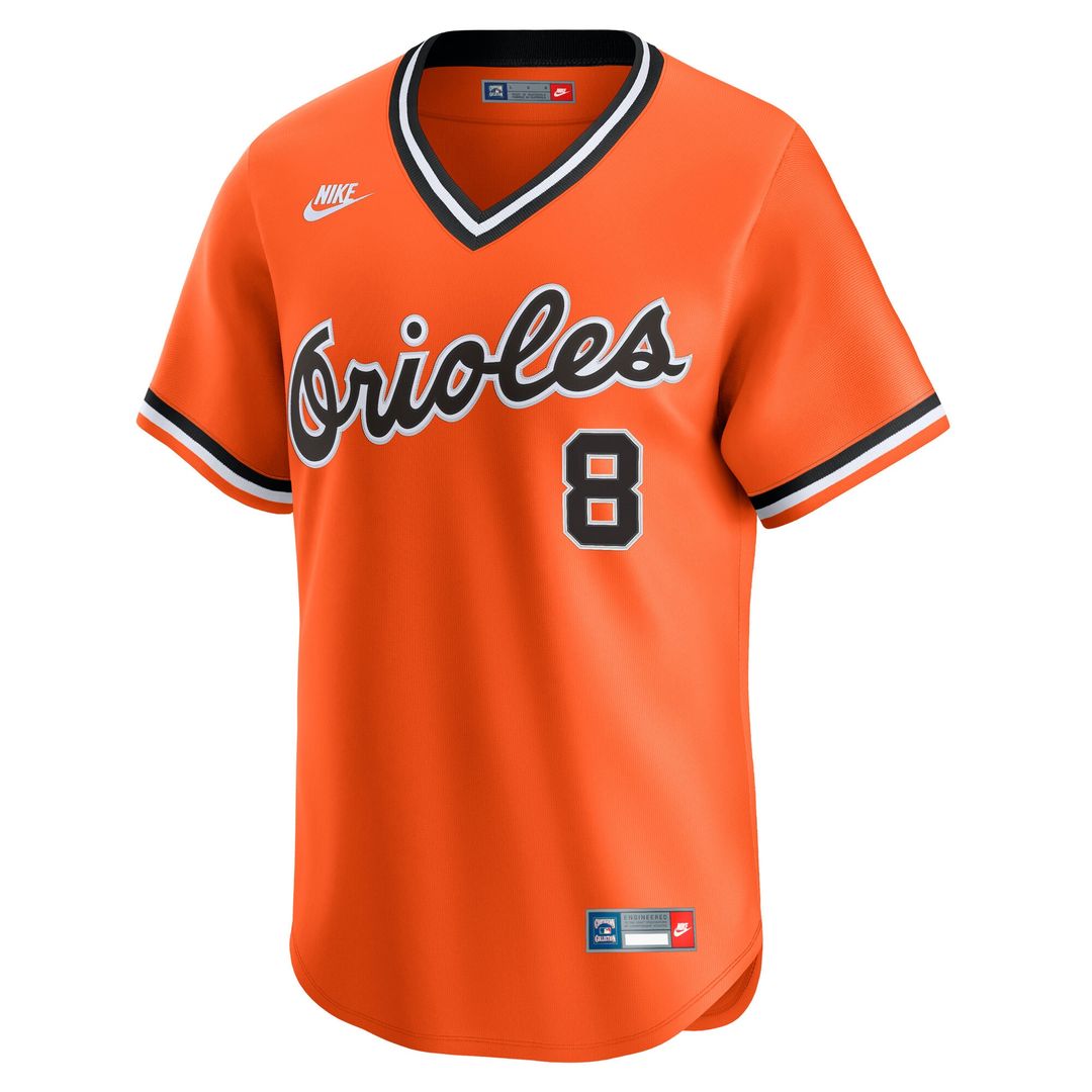 Baltimore Orioles Cal Ripken Sr. Throwback Cooperstown Limited Jersey - Orange