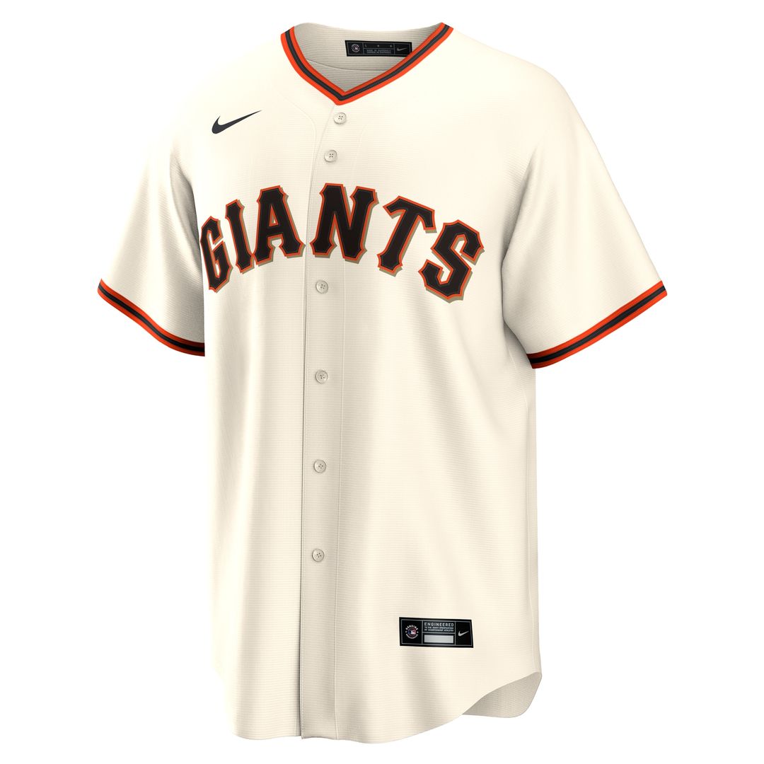 San Francisco Giants Willy Adames Home Replica Jersey - Cream