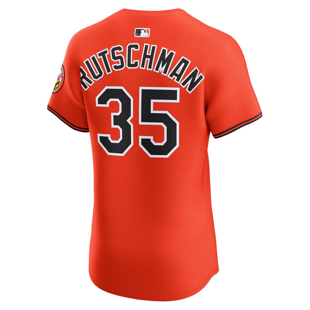 Baltimore Orioles Adley Rutschman Alternate Elite Jersey - Black