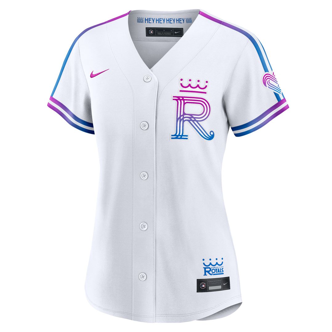 Kansas City Royals Women's 2026 City Connect Stadium Jersey - White