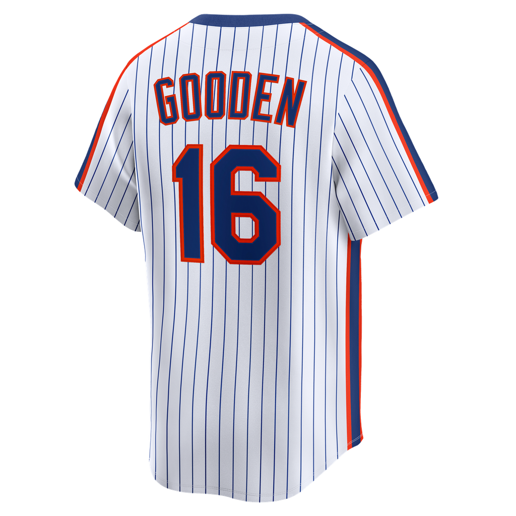 New York Mets Dwight Gooden Cooperstown Limited Jersey - White