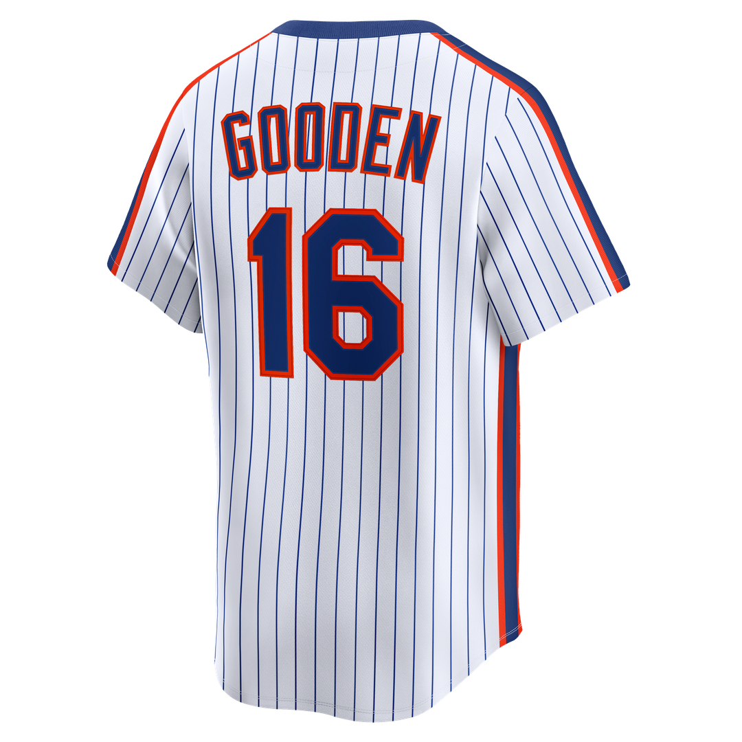 New York Mets Dwight Gooden Cooperstown Limited Jersey - White