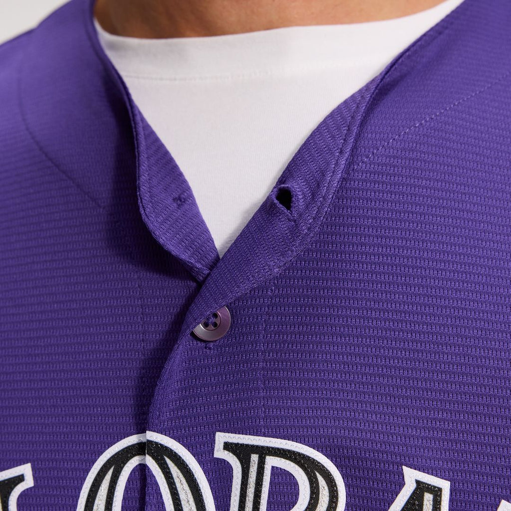 Colorado Rockies Alternate Replica Team Jersey - Purple