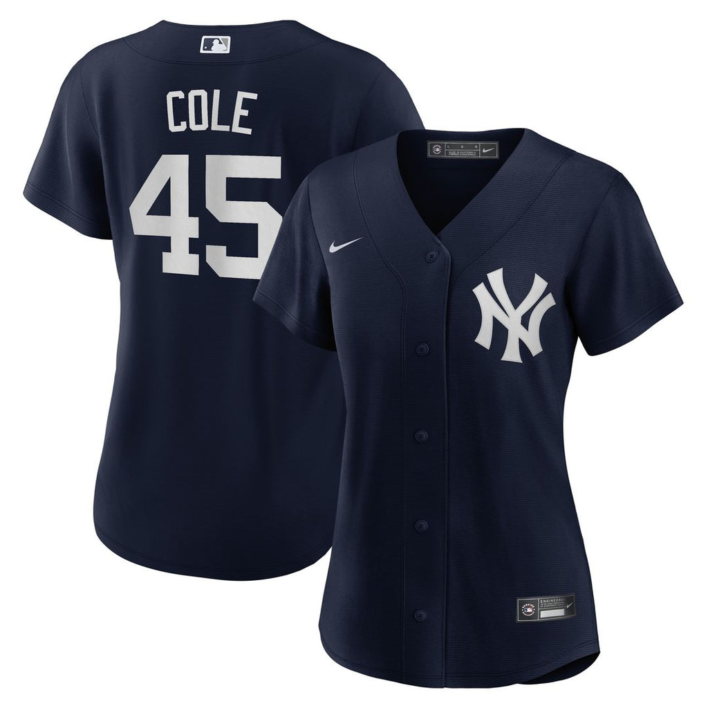 New York Yankees Gerrit Cole Women's Alternate Replica Jersey - Navy