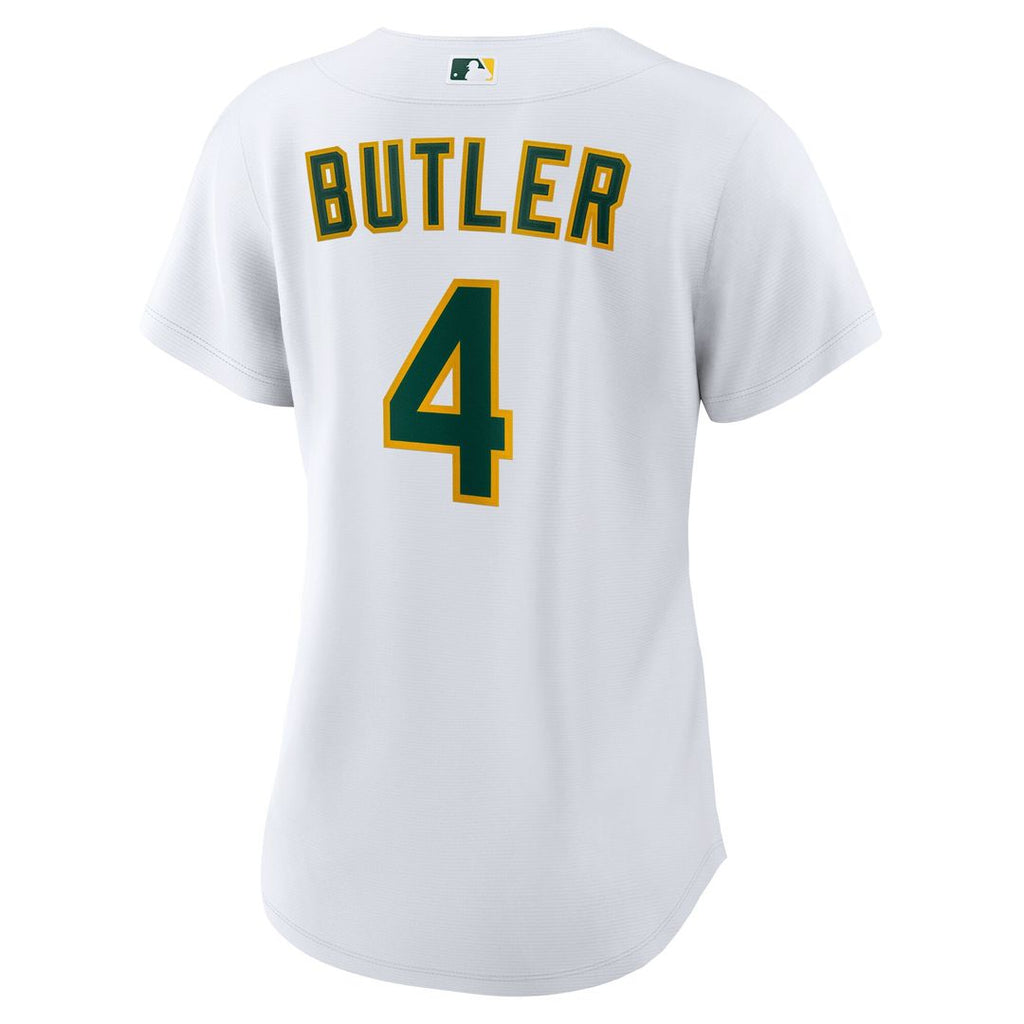 Athletics Lawrence Butler Women's Home Replica Jersey - White