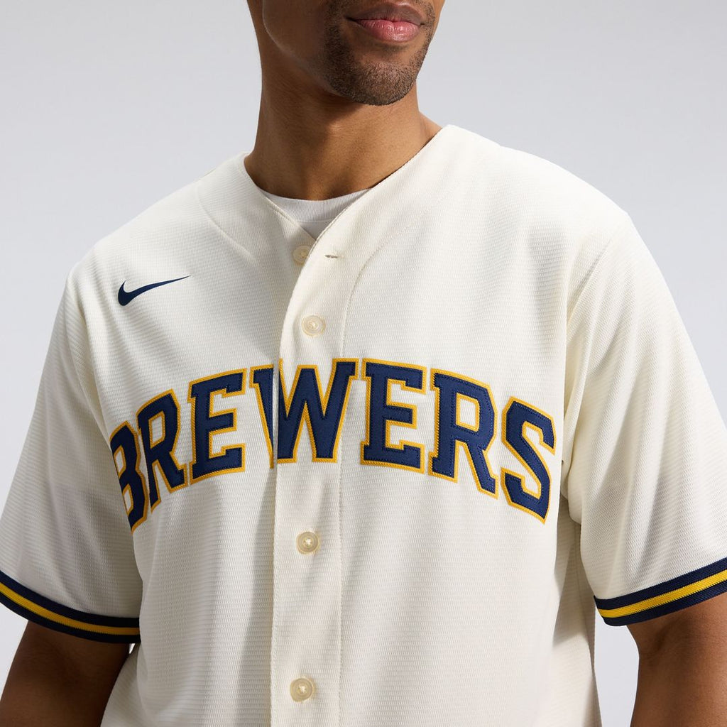 Milwaukee Brewers Alternate Replica Team Jersey - Navy