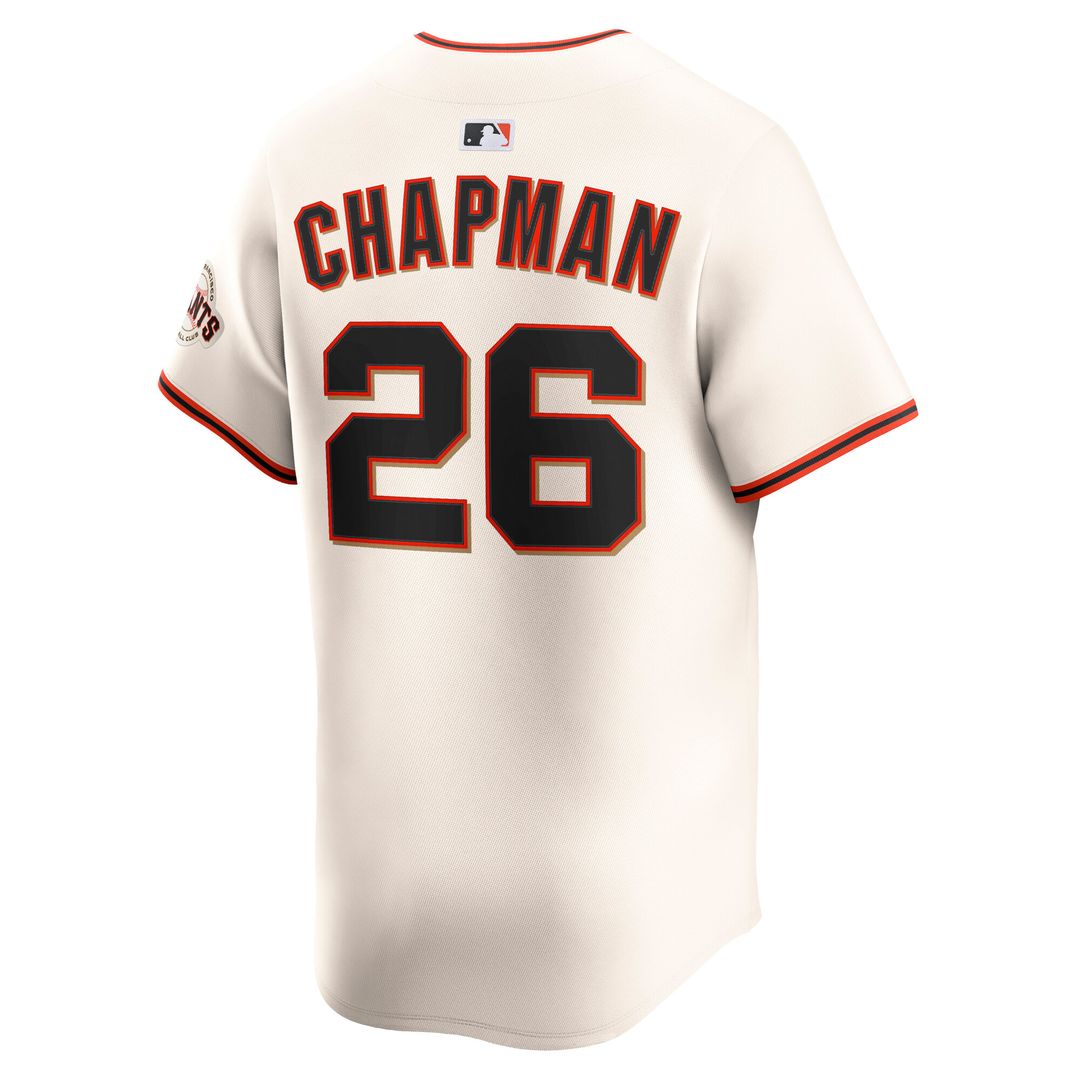 San Francisco Giants Matt Chapman Home Limited Jersey - Cream