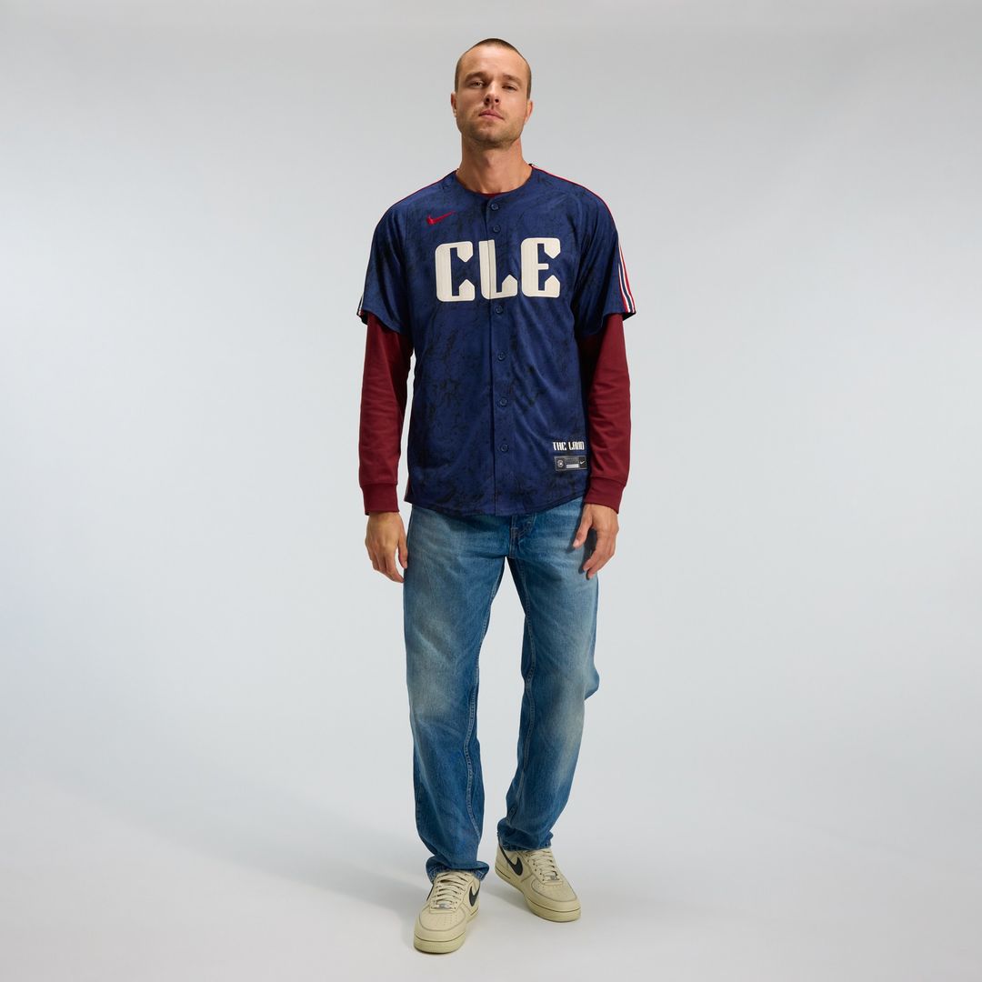 Cleveland Guardians City Connect Limited Jersey - Navy