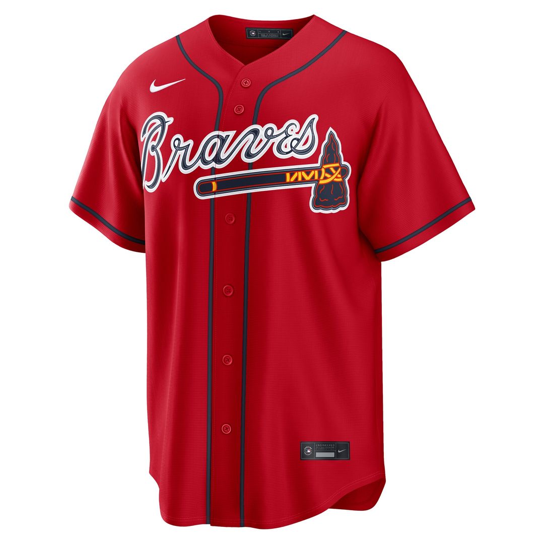 Atlanta Braves Ronald Acuña Jr. Road Replica Jersey - Gray
