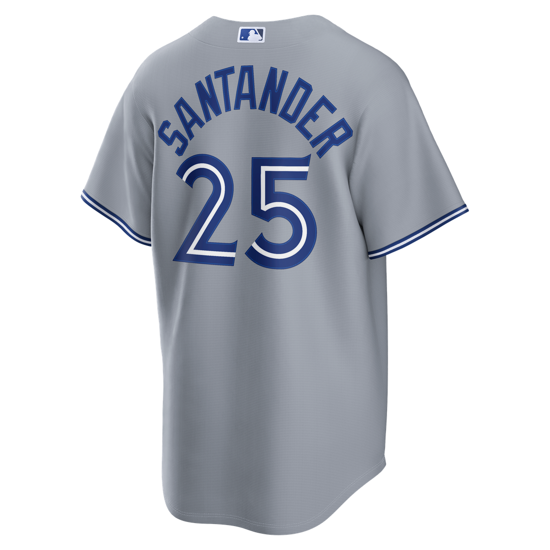 Toronto Blue Jays Anthony Santander Road Replica Jersey - Gray